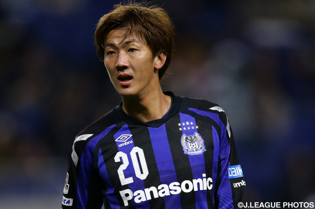 FW長沢が負傷【Ｇ大阪】