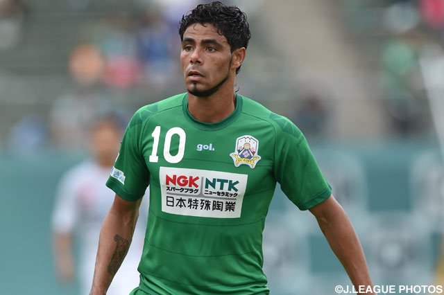 MFレオナルド ロシャが全治4～6週間の負傷【岐阜】