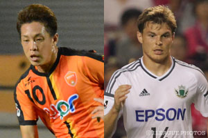 2位の松本は山口と対戦。前節Ｃ大阪を下した勢いそのままに難敵を退けたいところだ
