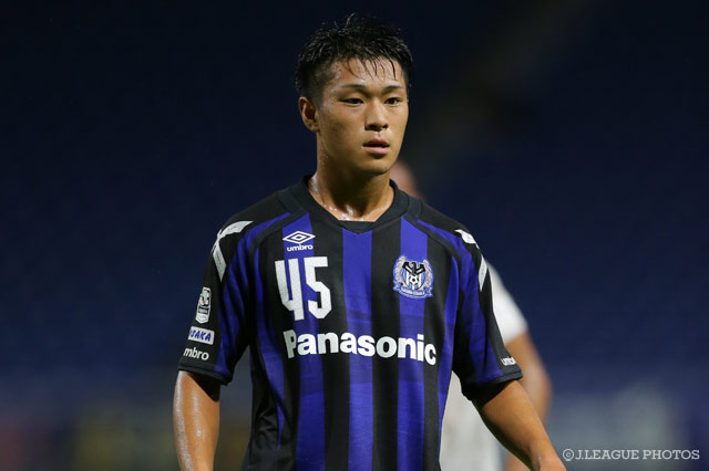 Ｇ大阪ユース所属のFW食野と仮契約【Ｇ大阪】