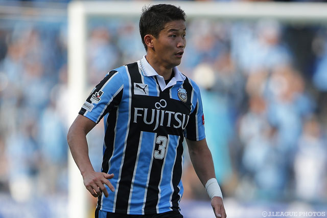 DF奈良が全治3～4か月の負傷【川崎Ｆ】