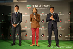 トークショーでは、北澤さんと大久保、李の両選手が登壇し、時間にまつわる話で盛り上がりました。