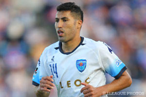 ここまで18得点を挙げ、得点ランク2位に立つイバ。ここ3試合4発と絶好調だ