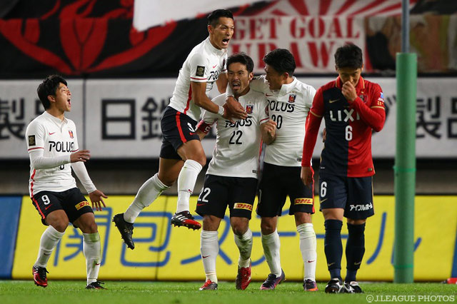 浦和がアウェイでの第1戦を制す MOMは阿部（浦和）が獲得【明治安田ＣＳ 決勝 第1戦】