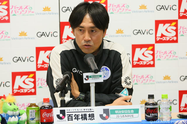 西ヶ谷監督の続投を発表【水戸】