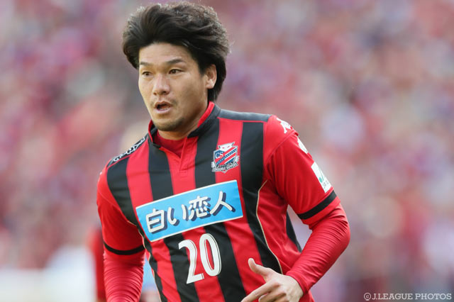 札幌よりMF上里が完全移籍で加入【熊本】