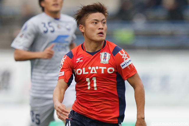 愛媛よりFW表原が加入【湘南】