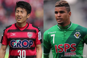 その湘南を追う東京Vはここ2連勝中の岡山と対戦。4試合連続ゴール中のアラン ピニェイロに期待がかかる