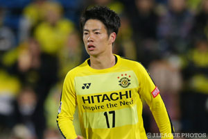 デビュー戦でロングシュートを決めた柏の手塚。今節も自らのゴールでチームを勝利に導けるか！？