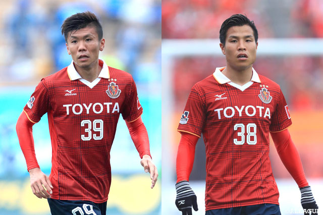 DF内田、FW永井が負傷【名古屋】