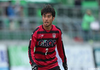 MF澤口が全治2～4週間の負傷【岡山】