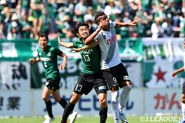 東京Ｖ、松本とドローで3戦勝利なし　愛媛は逆転で3戦ぶり勝利【サマリー：明治安田Ｊ２ 第17節】
