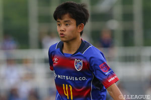 U-23チームにおいて主軸になりつつある久保。久しぶりのゴールは見られるか