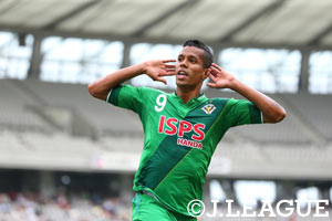 2試合連続2ゴールと絶好調の東京Vのドウグラス ヴィエイラ