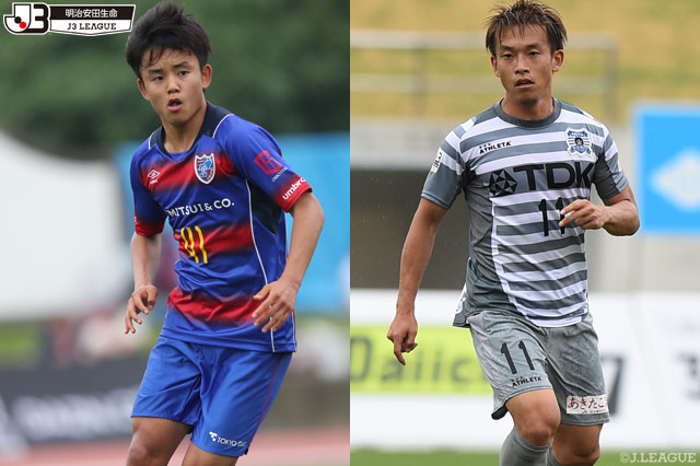 秋田は無敗を続けられるか。鹿児島の藤本は5試合連続ゴールを狙う【プレビュー：明治安田Ｊ３ 第15節】