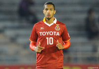 FWフェリペ ガルシアが全治約6週間の負傷【名古屋】