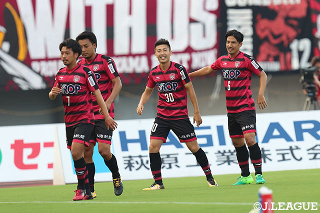 岡山が3連勝で7位浮上！名古屋はプレーオフ進出圏内キープ【サマリー：明治安田Ｊ２ 第25節】