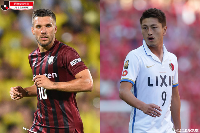 好調の鹿島は、ポドルスキ擁する神戸と激突。横浜FMの無敗記録は続くのか【プレビュー：明治安田Ｊ１ 第21節】