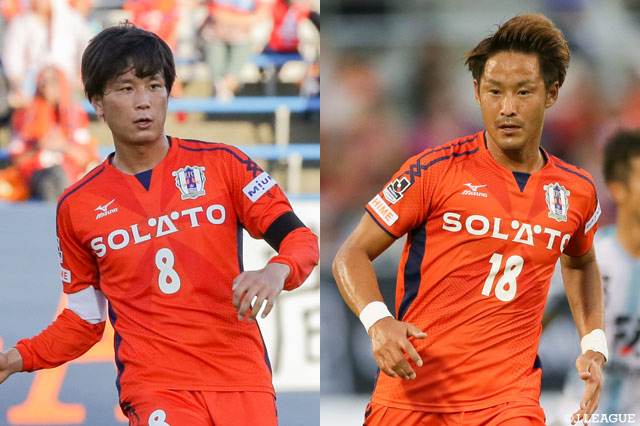 MF小島とFW西田が負傷【愛媛】