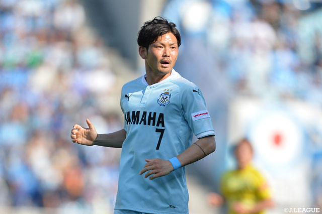 J1通算200試合出場まであと1試合に迫った上田 康太(磐田)
