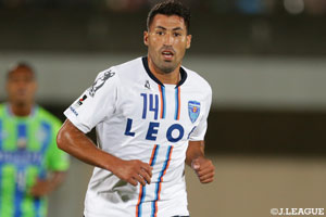 6戦負けなしで4位に浮上した横浜FC。得点ランクトップのイバの得点力がカギとなる。