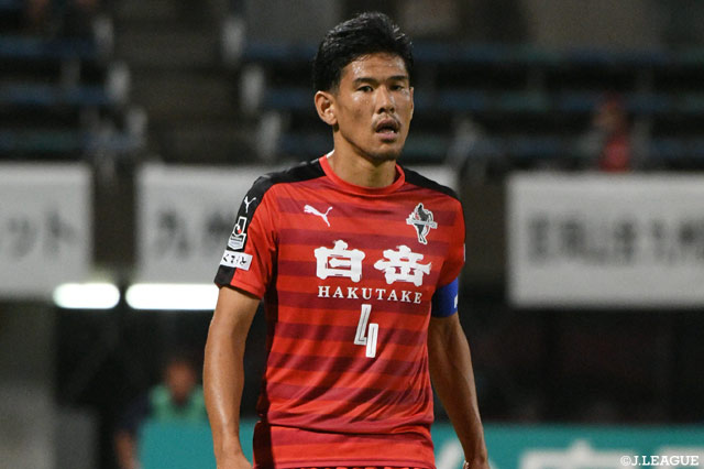 DF園田が全治3週間の負傷【熊本】