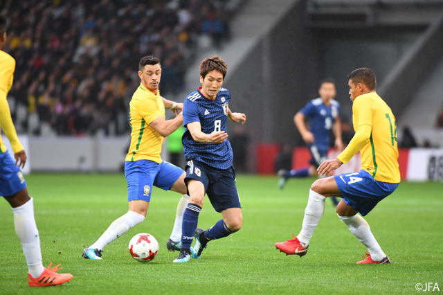 日本 槙野が一矢報いるもブラジルに1 3で完敗 サマリー 国際親善試合 日本vsブラジル ｊリーグ Jp