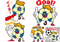 Ｊリーグ無料LINEスタンプ配布開始！～Ｊリーグキング、25歳を目前にLINEデビュー～【Ｊリーグ】