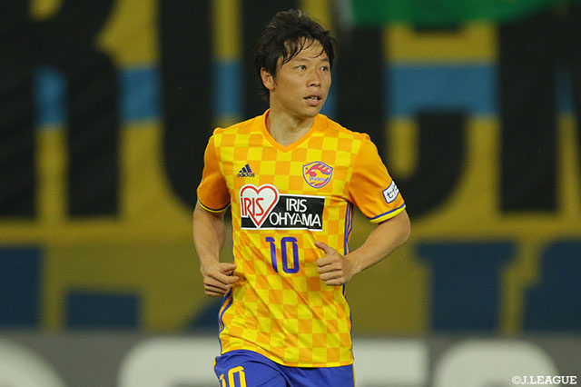 MF梁が全治8週間の負傷【仙台】