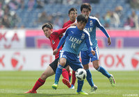 田部井（日本高校サッカー選抜）「泥臭く、粘り強く戦おうと意識していたので、それが出せたことが嬉しいです」【試合後コメント：NEXT GENERATION MATCH】