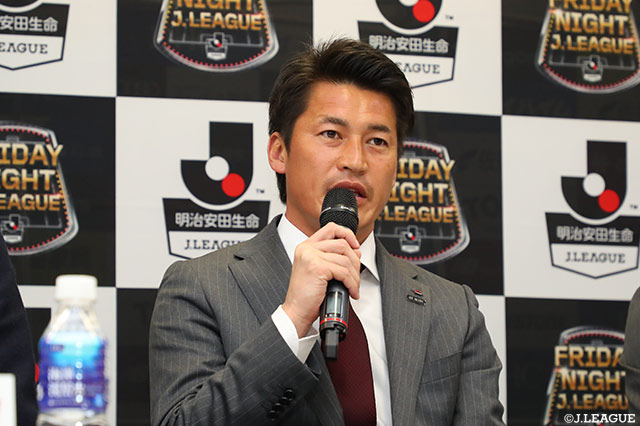 開幕戦の意気込みを語る吉田監督