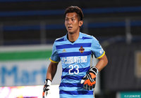 GK白井が全治3週間の負傷【金沢】