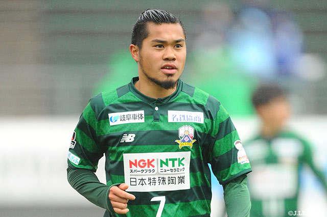 攻撃スタイルが徐々に成果をあげている岐阜。ハットトリックを達成した田中が今節も活躍なるか