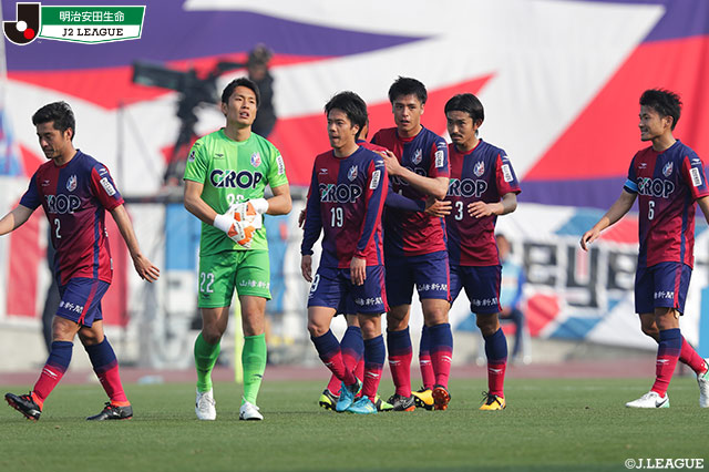 堅守が光る岡山が首位に立つ。昨季Ｊ１の3チームは苦戦が続く【マンスリーレポート（2・3月）：明治安田Ｊ２】