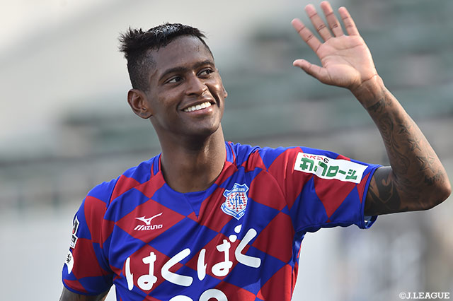 甲府はホームに水戸を迎える。ジュニオール バホスが今節もキーマンとなりそうだ