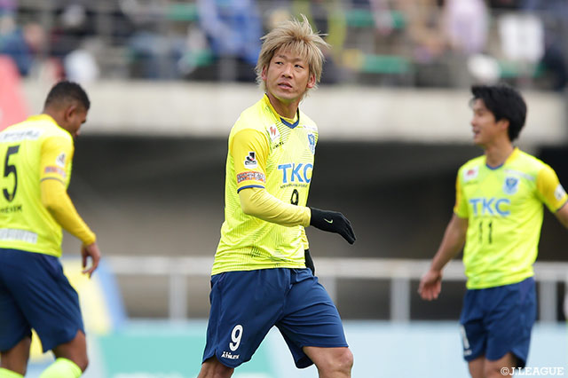 J2通算200試合まであと1試合に迫った大黒 将志(栃木)