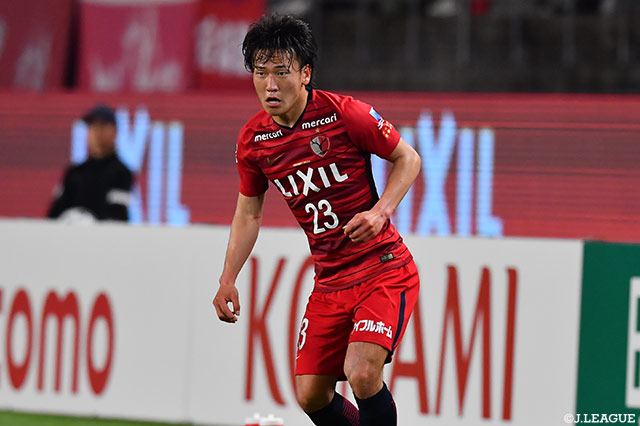 DF小田が全治6週間の負傷【鹿島】