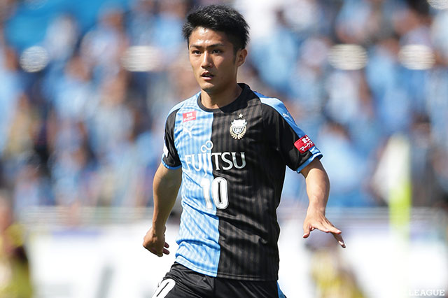 キリンチャレンジカップ 2018に臨む日本代表に選出された大島 僚太（川崎Ｆ）のパフォーマンスに注目だ