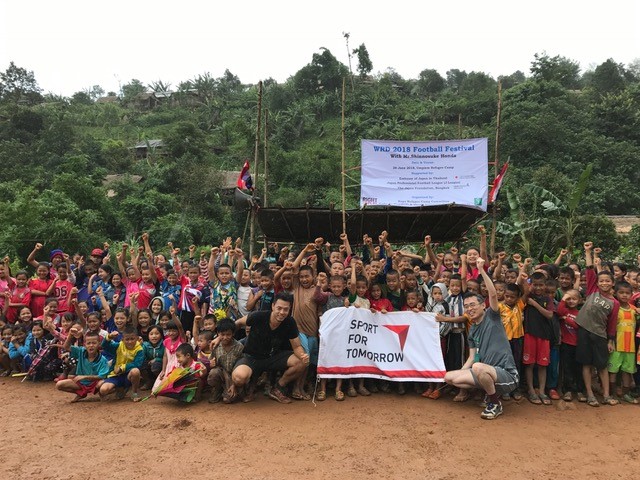 タイ国境　ウンピアム難民キャンプにてサッカーフェスティバル開催