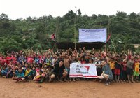 タイ国境 ウンピアム難民キャンプにてサッカーフェスティバル開催