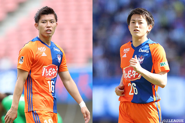 FW渡邉とMF戸嶋がプロA契約を締結【新潟】