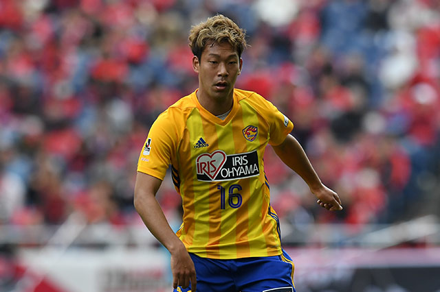 MF野津田が全治6週間の負傷【仙台】