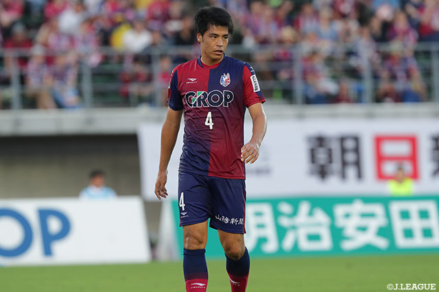 DF濱田が全治4～6週間の負傷【岡山】