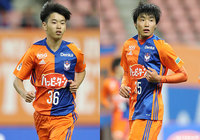 新潟U-18よりMF本間とDF岡本の来季昇格が内定【新潟】