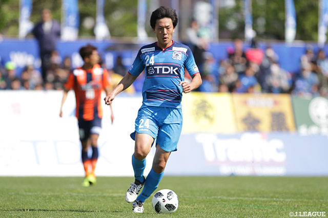 DF山田が全治3か月の負傷【秋田】