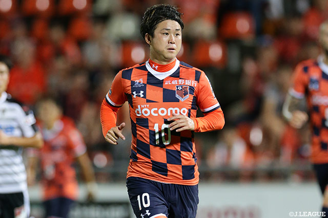 好調を維持する大前 元紀(大宮)。今節はチームを勝利に導けるか