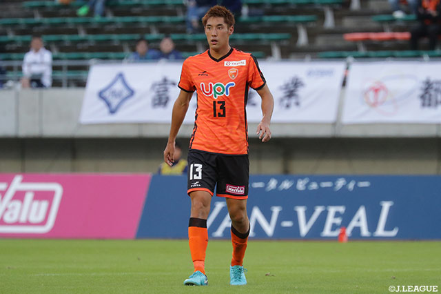 DF楠本が全治8週間の負傷【山口】