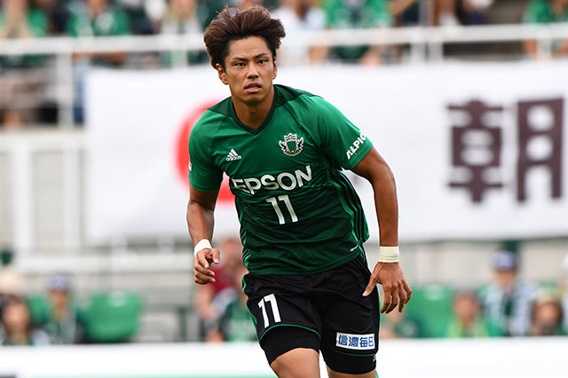 松本よりFW三島が完全移籍加入【熊本】