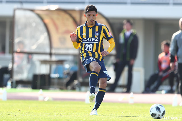 新潟よりDF長谷川が期限付き移籍加入【金沢】