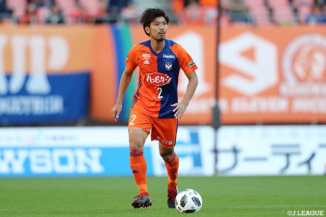 DF広瀬が全治5週間の負傷【新潟】